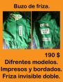 Buzos escolares.